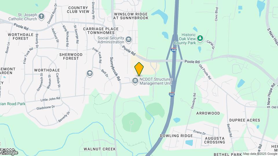 Birch and Branch Apartments Map and Location Details