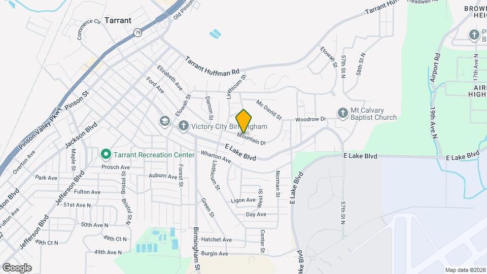 1739 Mountain Dr Map and Location Details