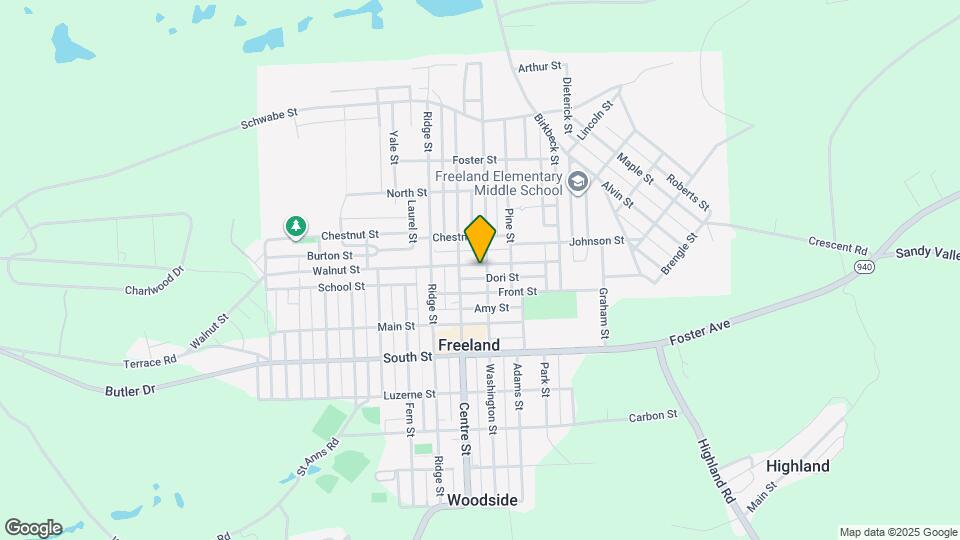 710 Walnut St Map and Location Details