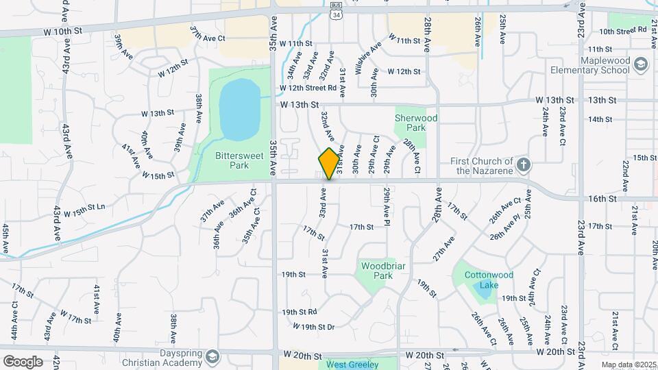 1602 33rd Ave Map and Location Details