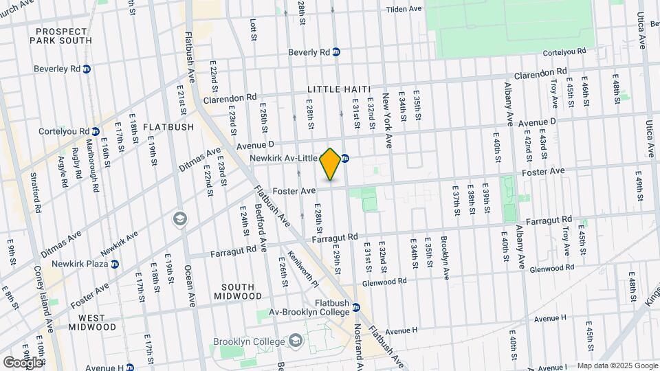 456 E 29th St Map and Location Details