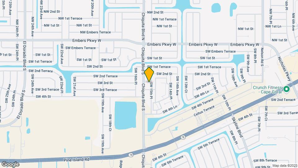 222 SW 15th Pl Map and Location Details