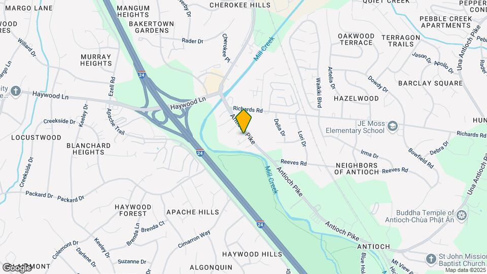 2133 Antioch Pike Map and Location Details
