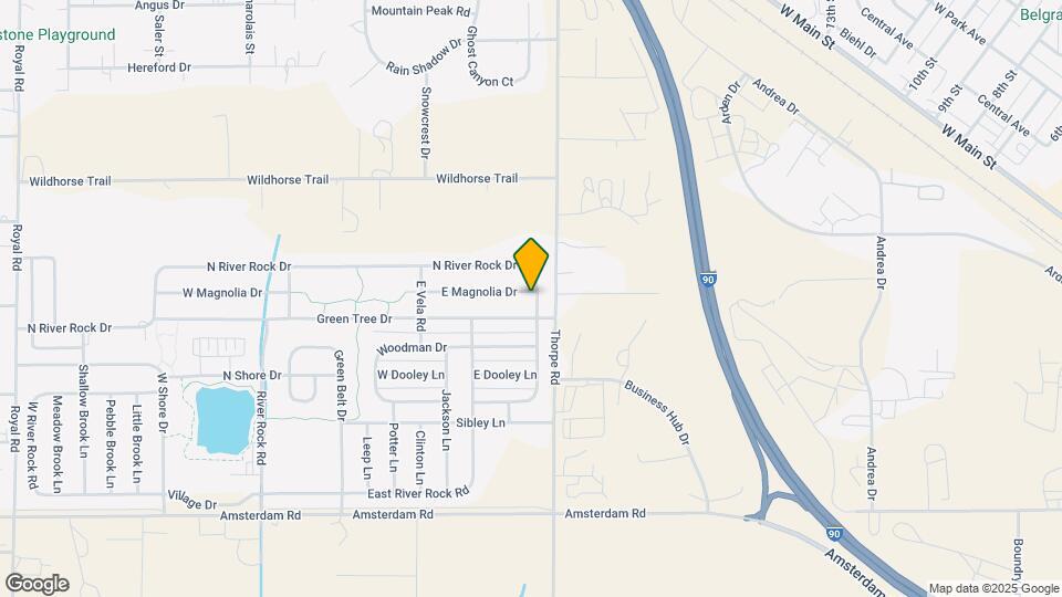 208 E Magnolia Dr Map and Location Details