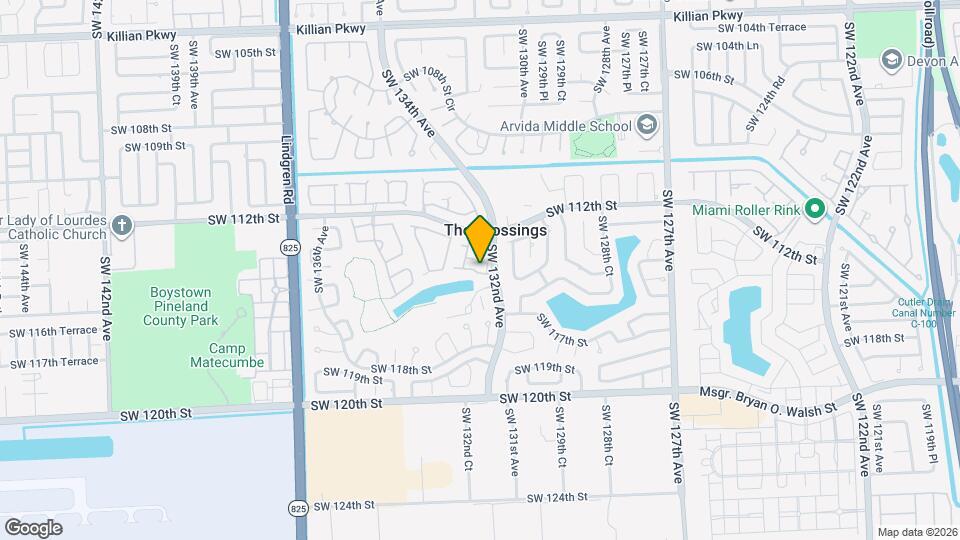 13235 SW 114th Terrace Map and Location Details