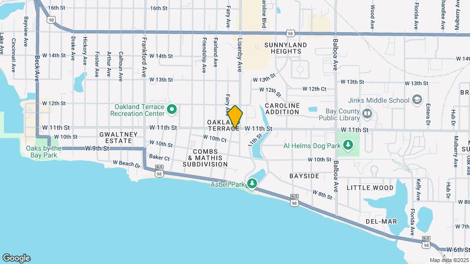 1431 W 11th St Map and Location Details