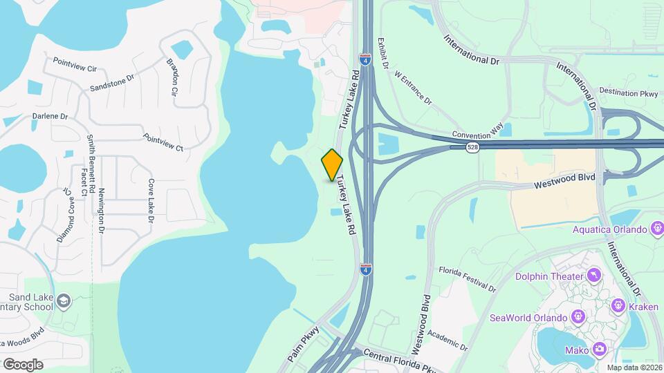 10288 Turkey Lake Rd Map and Location Details