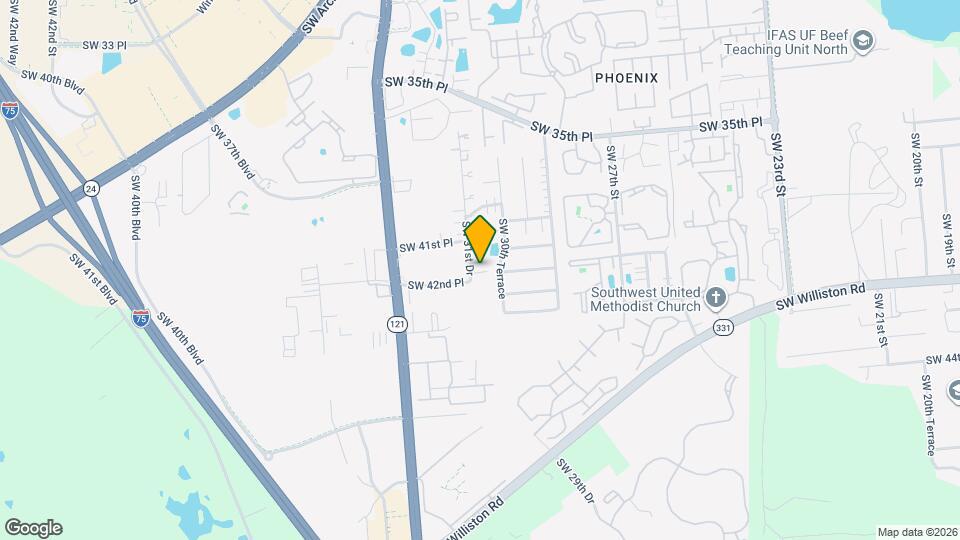 4215 SW 31st Dr Map and Location Details