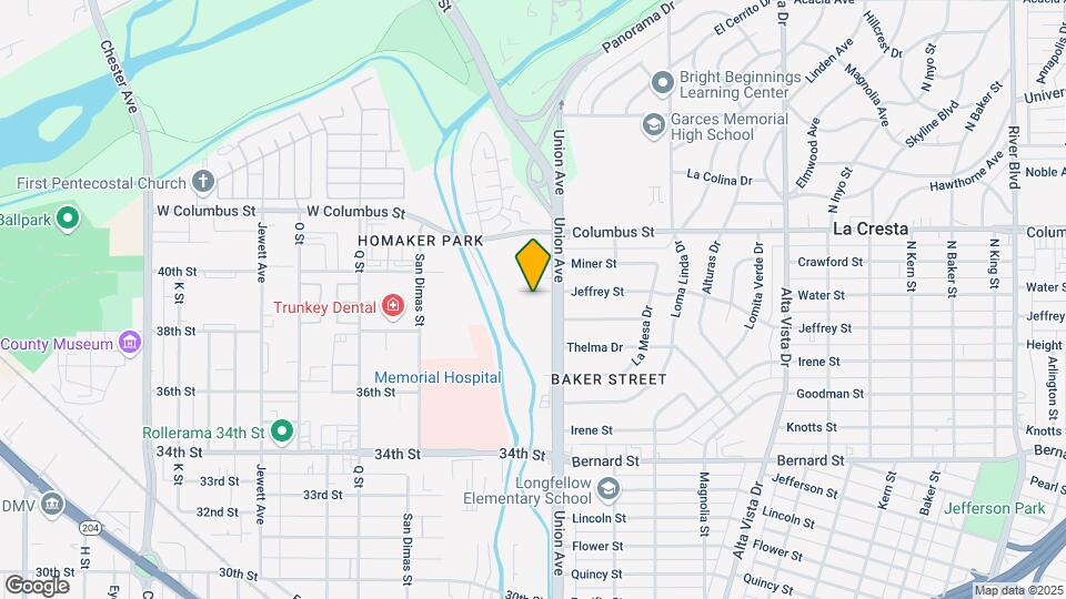 3901 Union Ave Mapa y Detalles de la Ubicación