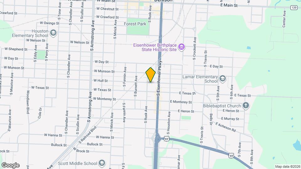 224 W Hull St Map and Location Details