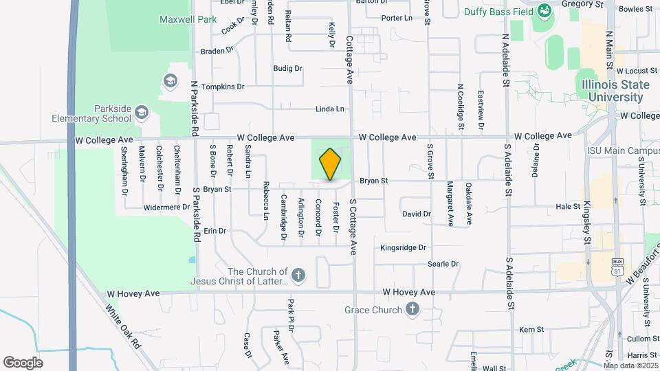 1604 Bryan St, Unit #B Map and Location Details