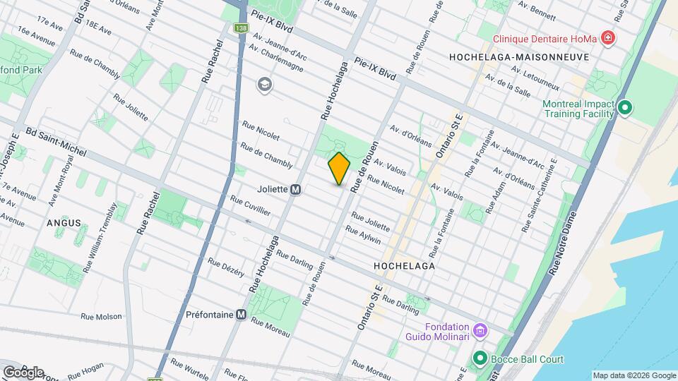 2280 De Chambly Rue Map and Location Details