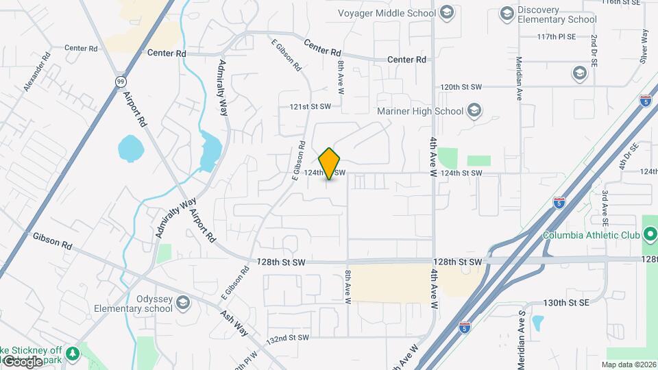 820 124th St SW, Unit D Map and Location Details