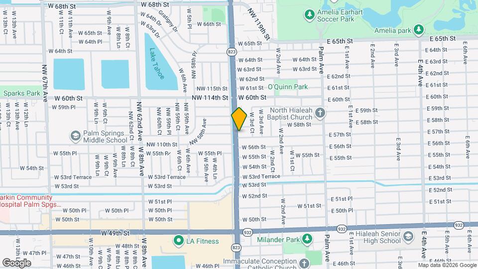 397 W 57th St Map and Location Details