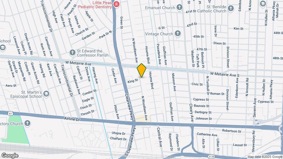715 N Woodlawn Ave, Unit 717 Map and Location Details