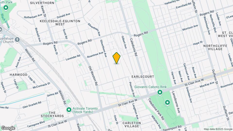 195 Blackthorn Ave Map and Location Details