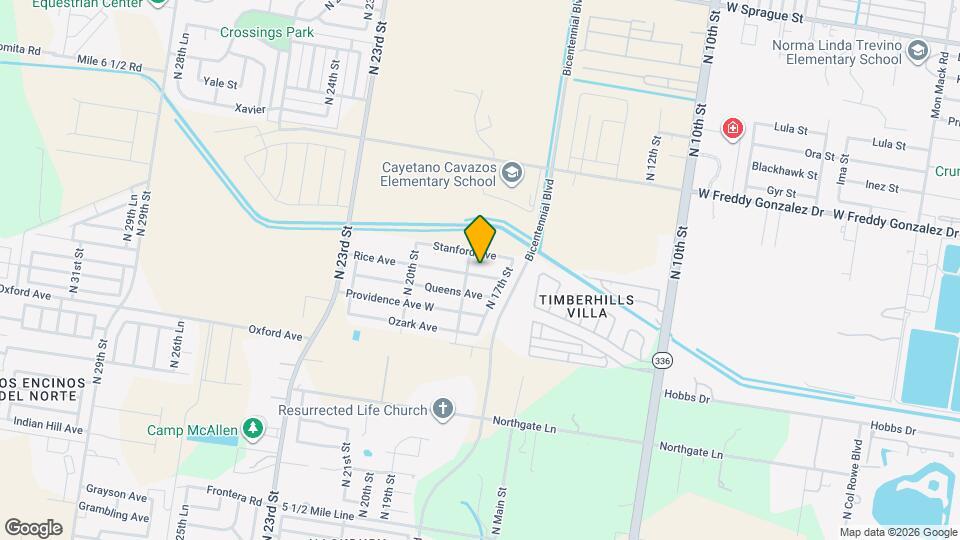 1720 Rice Ave Map and Location Details