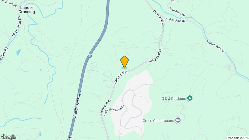 22305 Canyon Way Map and Location Details