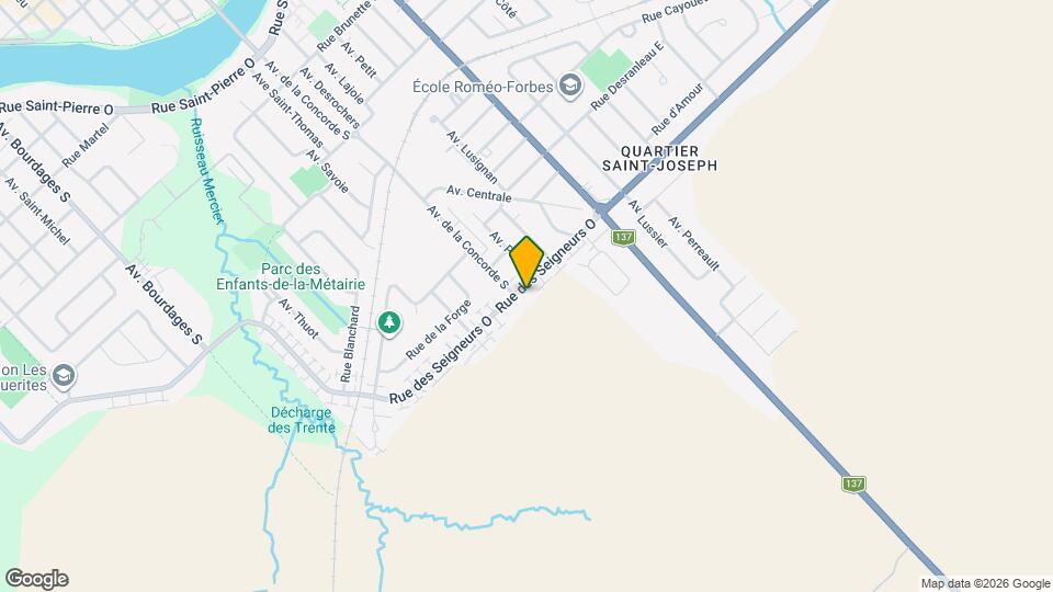 975 Des Seigneurs Rue O Map and Location Details
