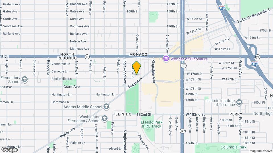 1712 Ruxton Ln Map and Location Details