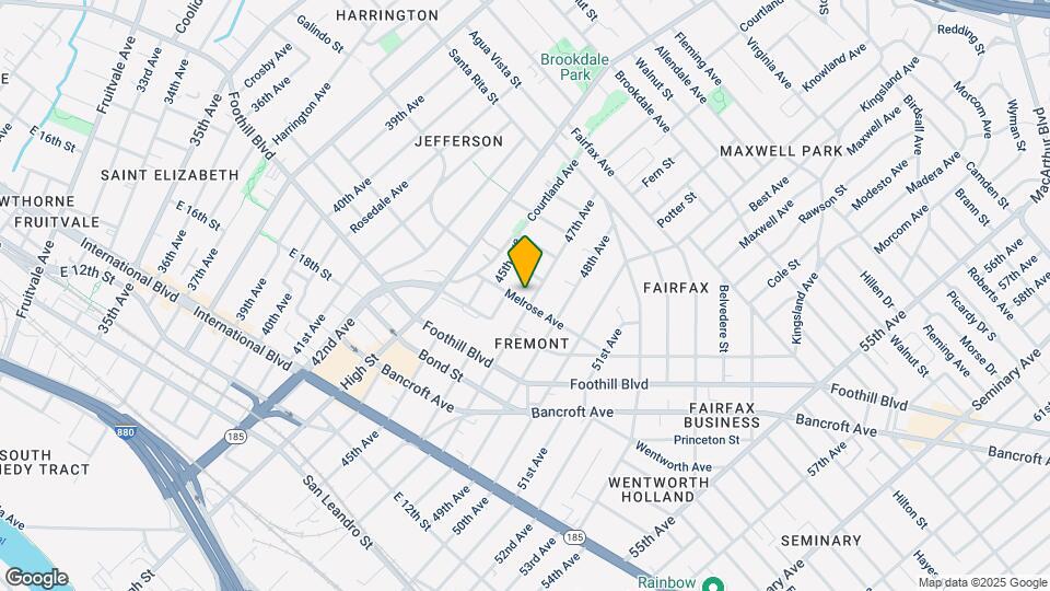 4630 Melrose Ave Map and Location Details
