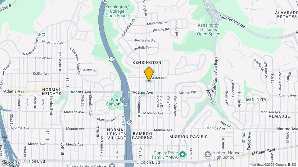 4745 Marlborough Dr Map and Location Details