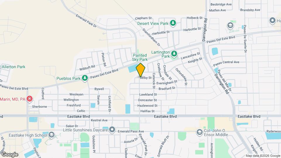 13470 Selby St Map and Location Details