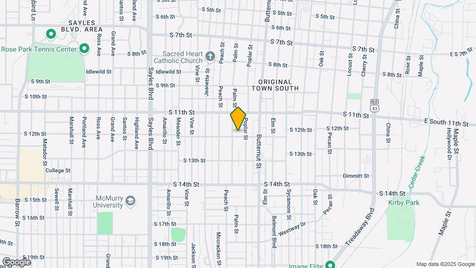 1430 S 12th St Map and Location Details