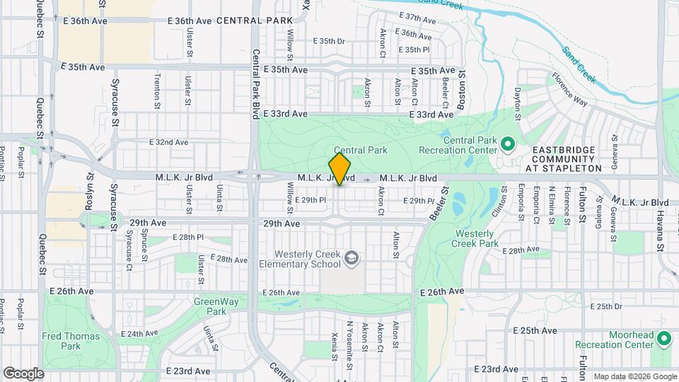 2968 Xenia St Map and Location Details