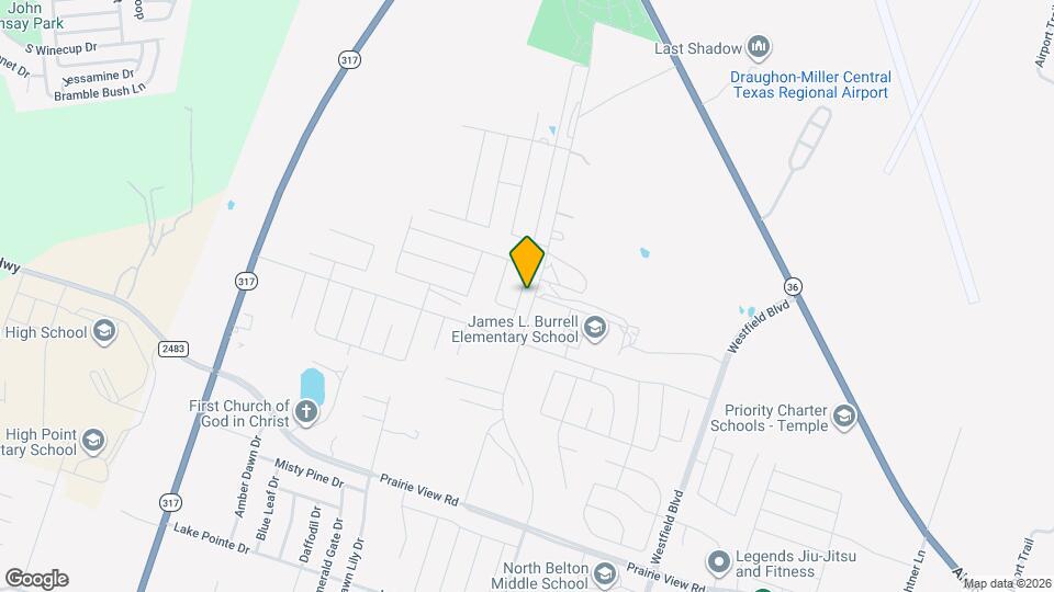 2215 Hornbeam St Map and Location Details