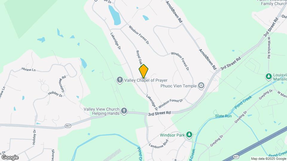 9104 Royal Oak Dr Map and Location Details