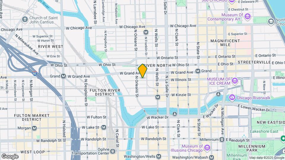 320 W Illinois St-Unit -9123 Map and Location Details