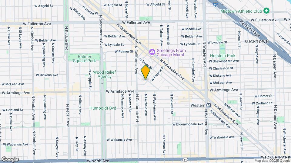 2750 W Francis Pl Map and Location Details