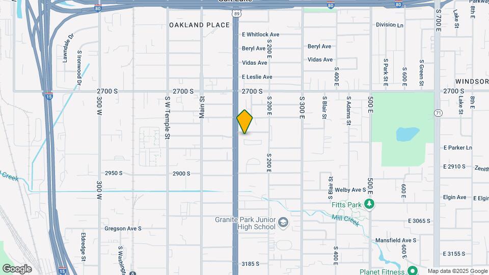 2855 S State St Map and Location Details