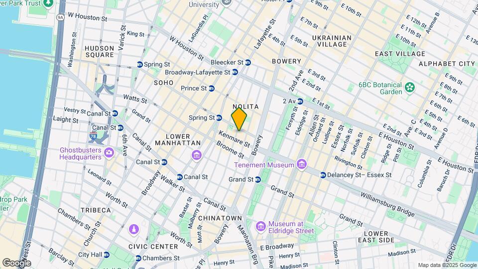 200 Mott St Map and Location Details