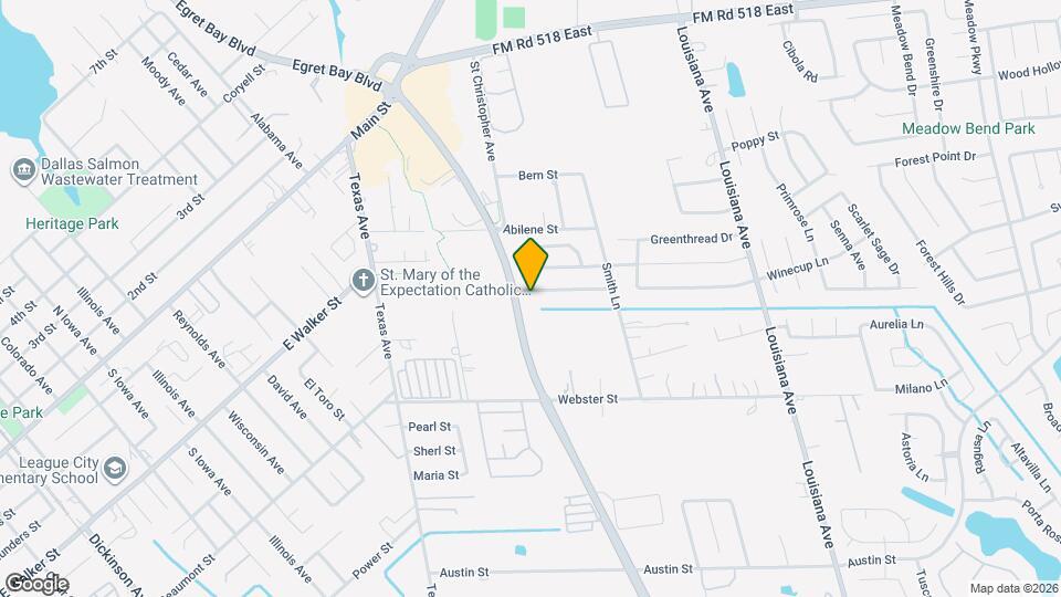 2103 Paintbrush Ave Map and Location Details