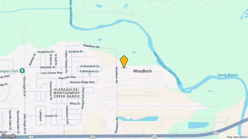 2606 N Woodloch St Map and Location Details