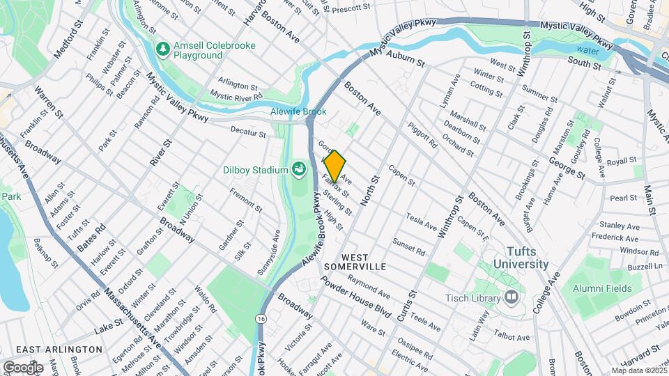 44 Fairfax St, Unit 2 Mapa y Detalles de la Ubicación