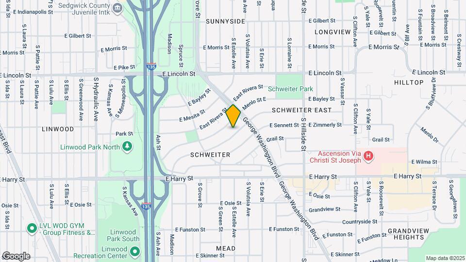 2520 E Aloma St Map and Location Details