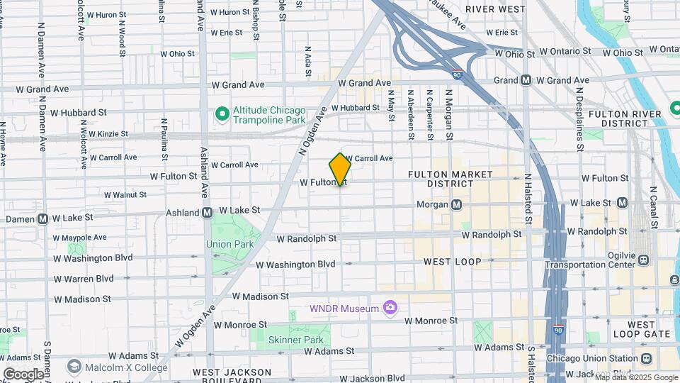 220 N Elizabeth St Map and Location Details