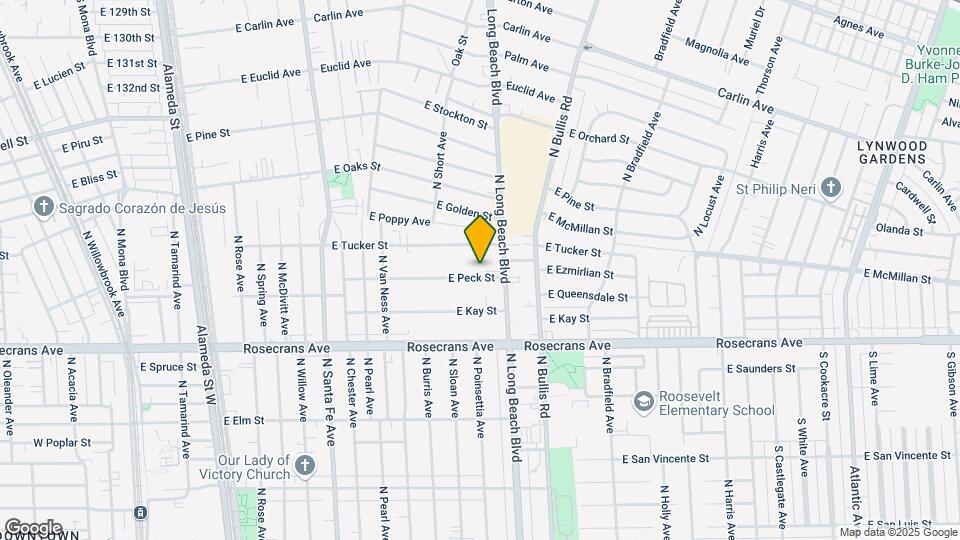 1307-1311 E Peck St Mapa y Detalles de la Ubicación