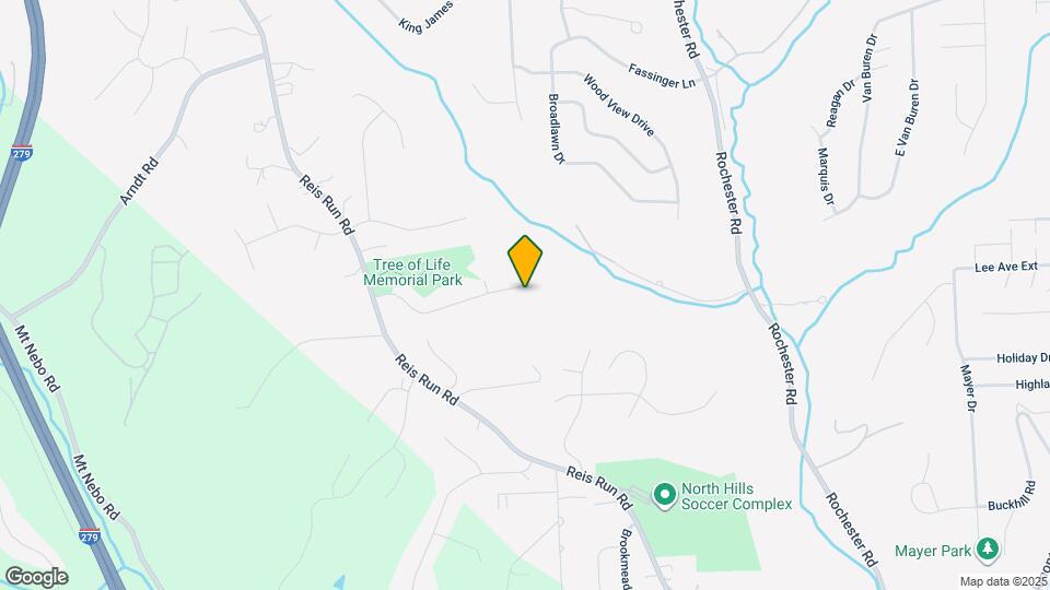 1832 Franklin Run Ct Map and Location Details