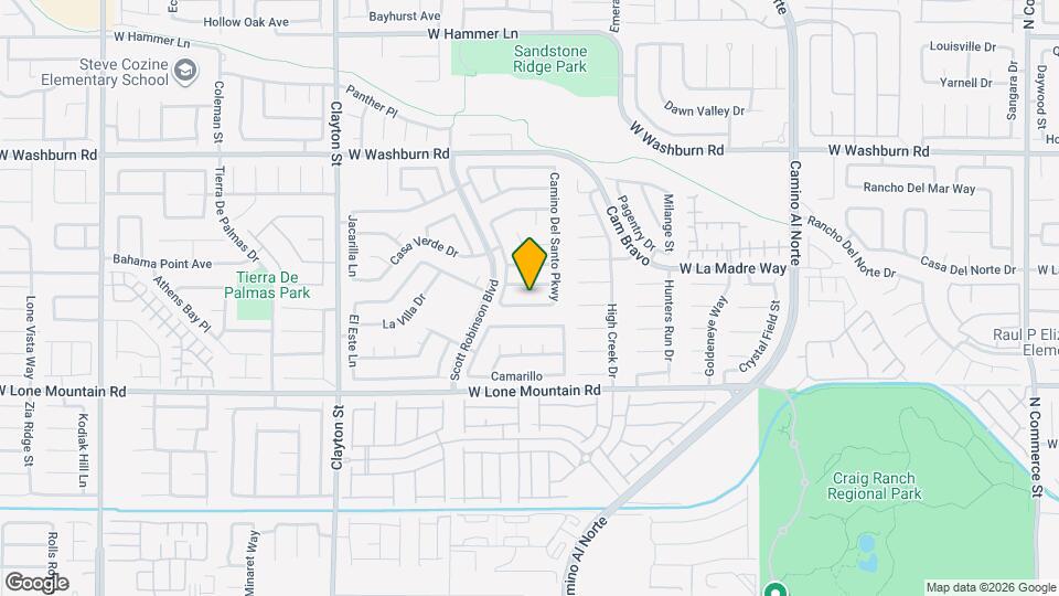 1532 Blanco Dr Map and Location Details