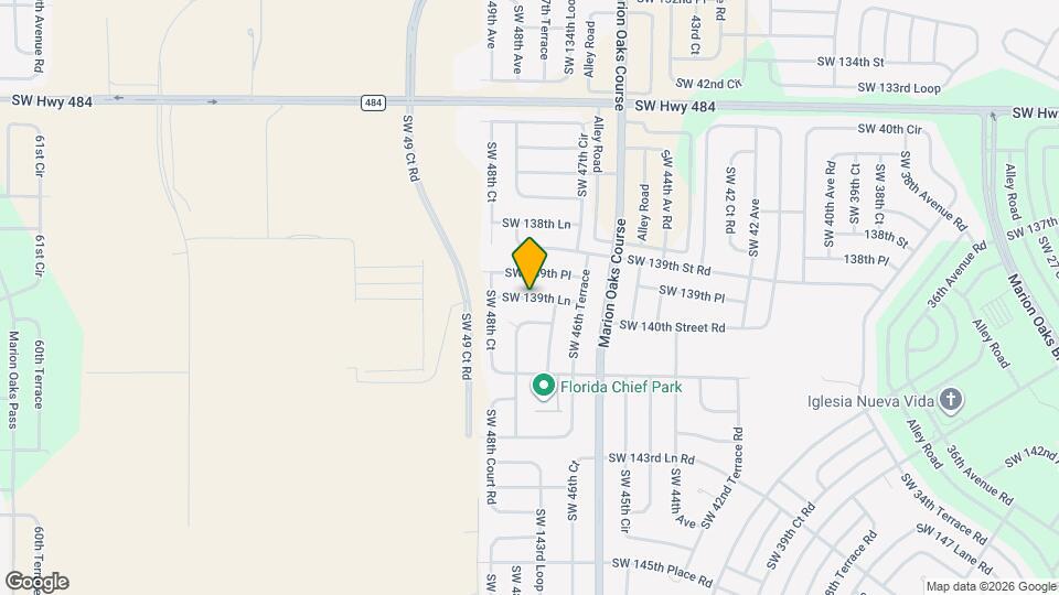 4764 SW 139th Ln Mapa y Detalles de la Ubicación