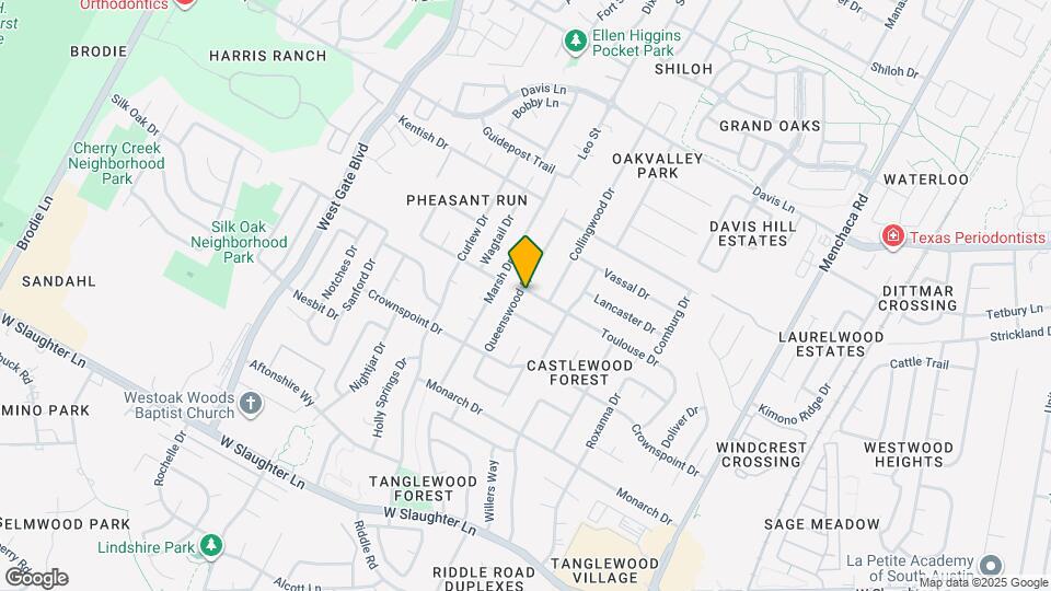 2605 Toulouse Dr Map and Location Details