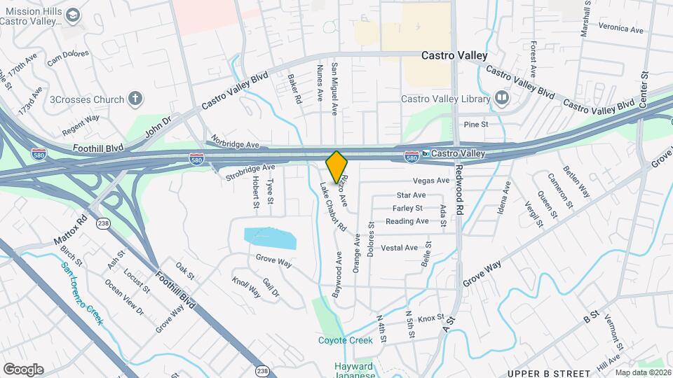 21421 Rizzo Ave Mapa y Detalles de la Ubicación