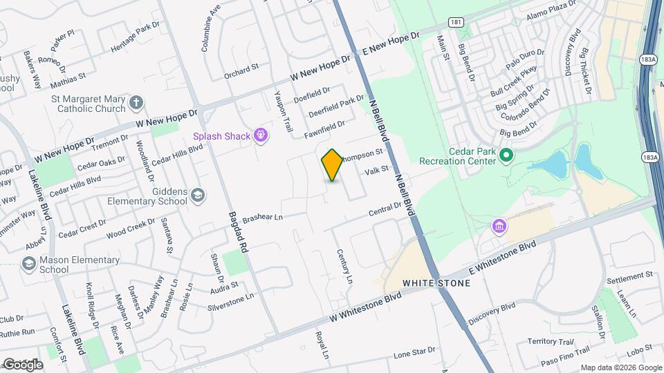 1602 Atlantica St Map and Location Details