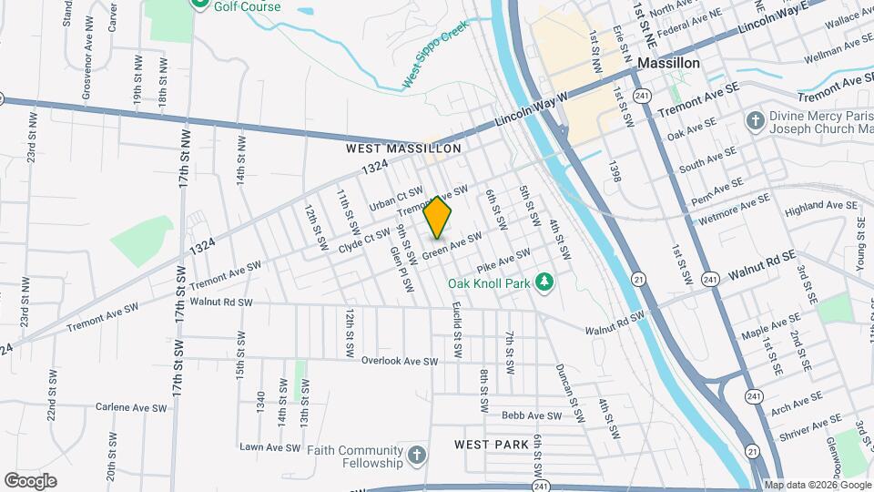 812 Green Ave SW Map and Location Details