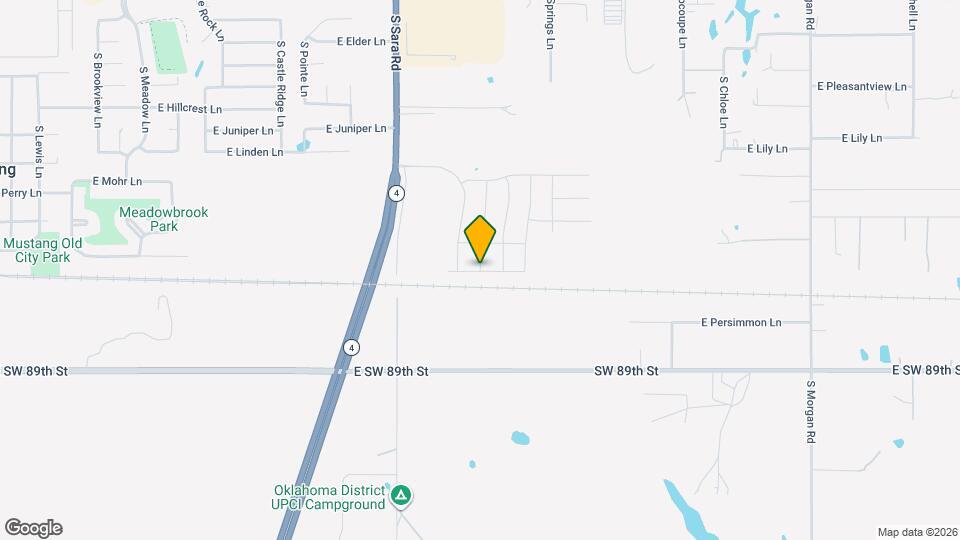 1016 E Jackrabbit Ln Map and Location Details