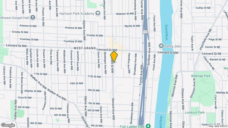 1047 Elizabeth Ave NW Map and Location Details
